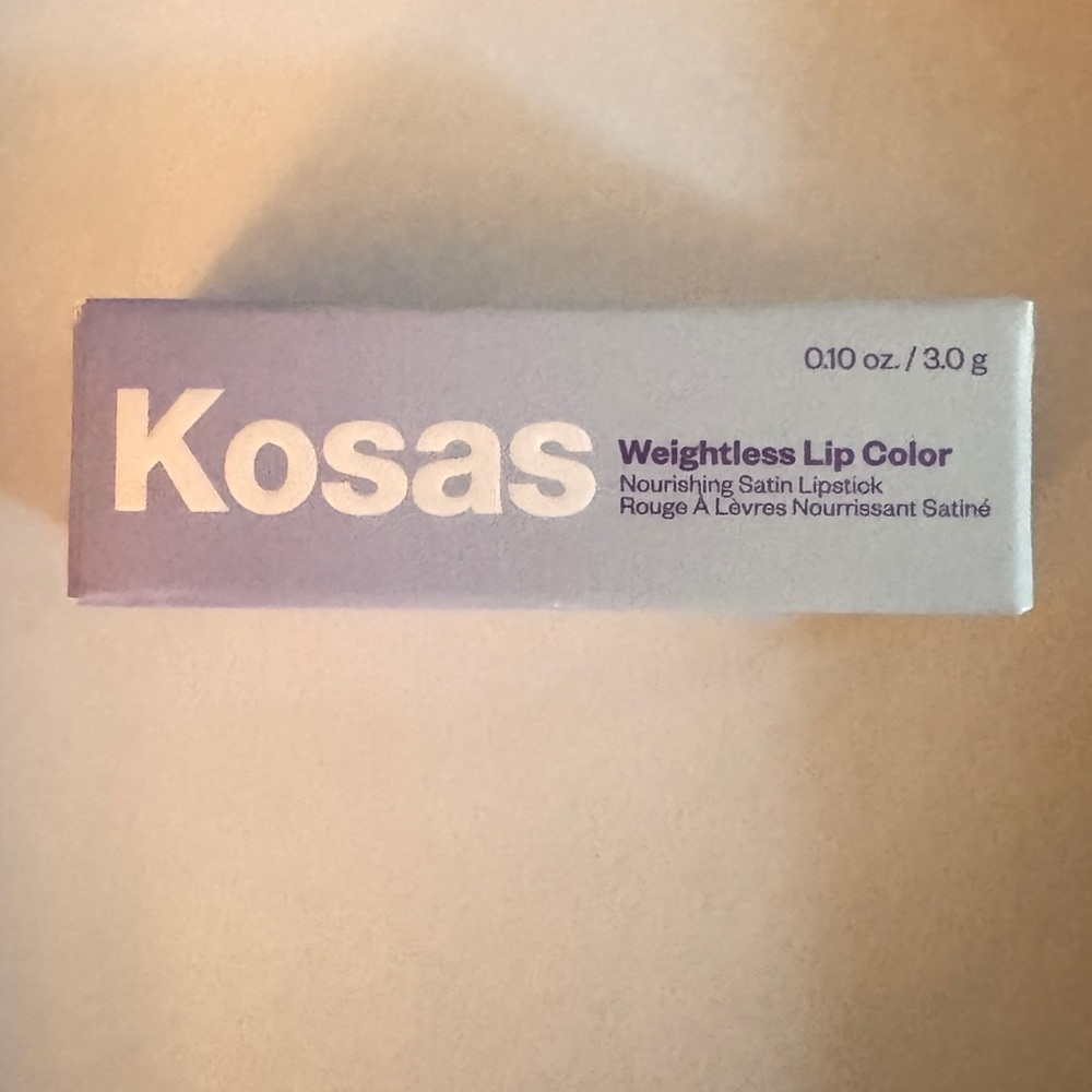 Kosas Weightless Lip Color - Fantasy Life - Neutral Baby Pink. NIB